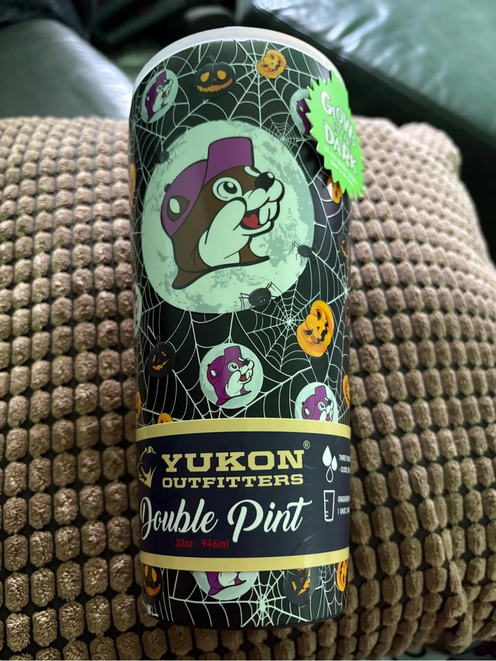 Yukon Outfitters Purple Halloween Double Pint Tumbler